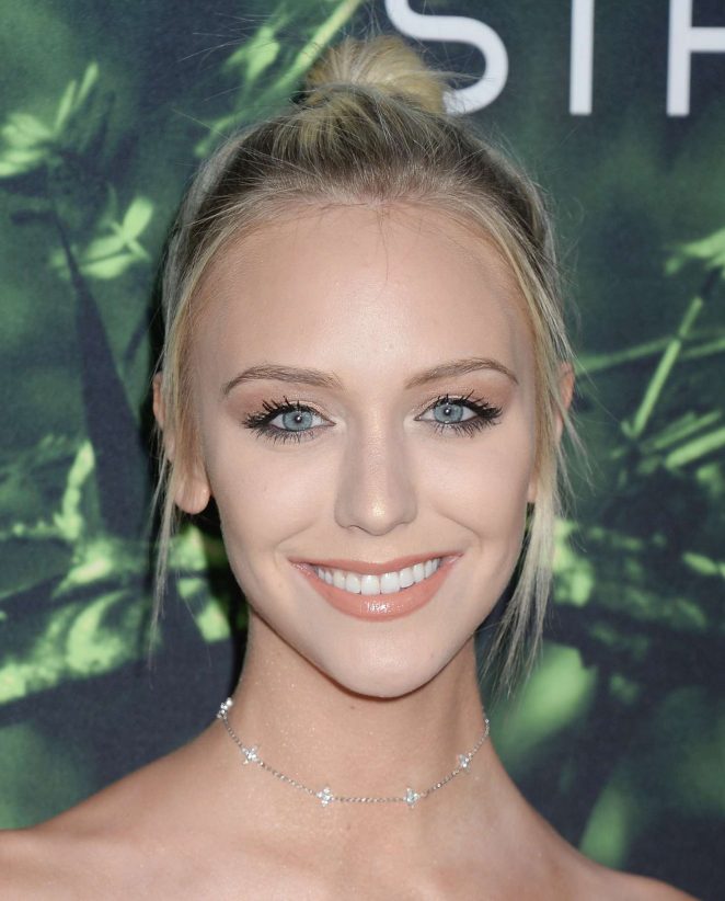 Paige Mobly wearing Amy O Crystal Choker