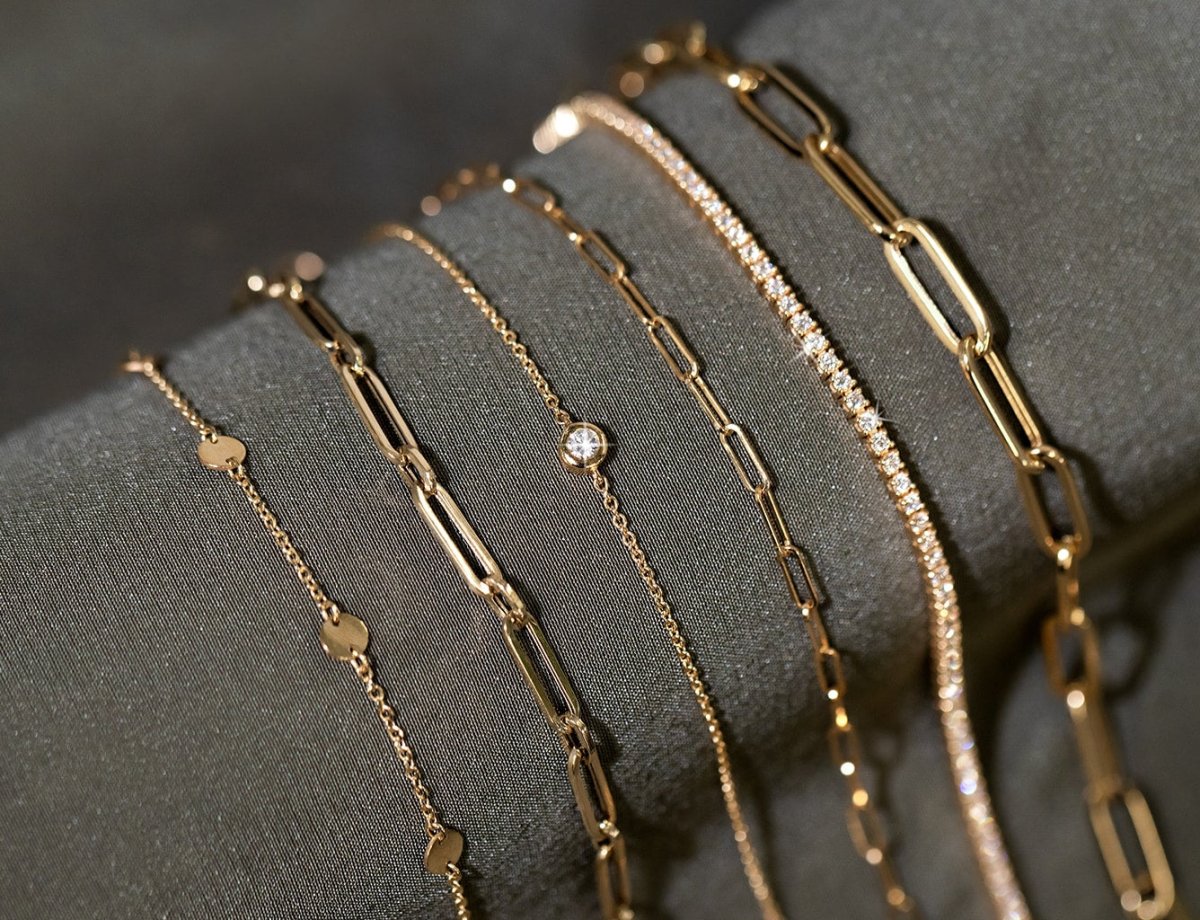 14K Gold Bracelets - AMYO Jewelry