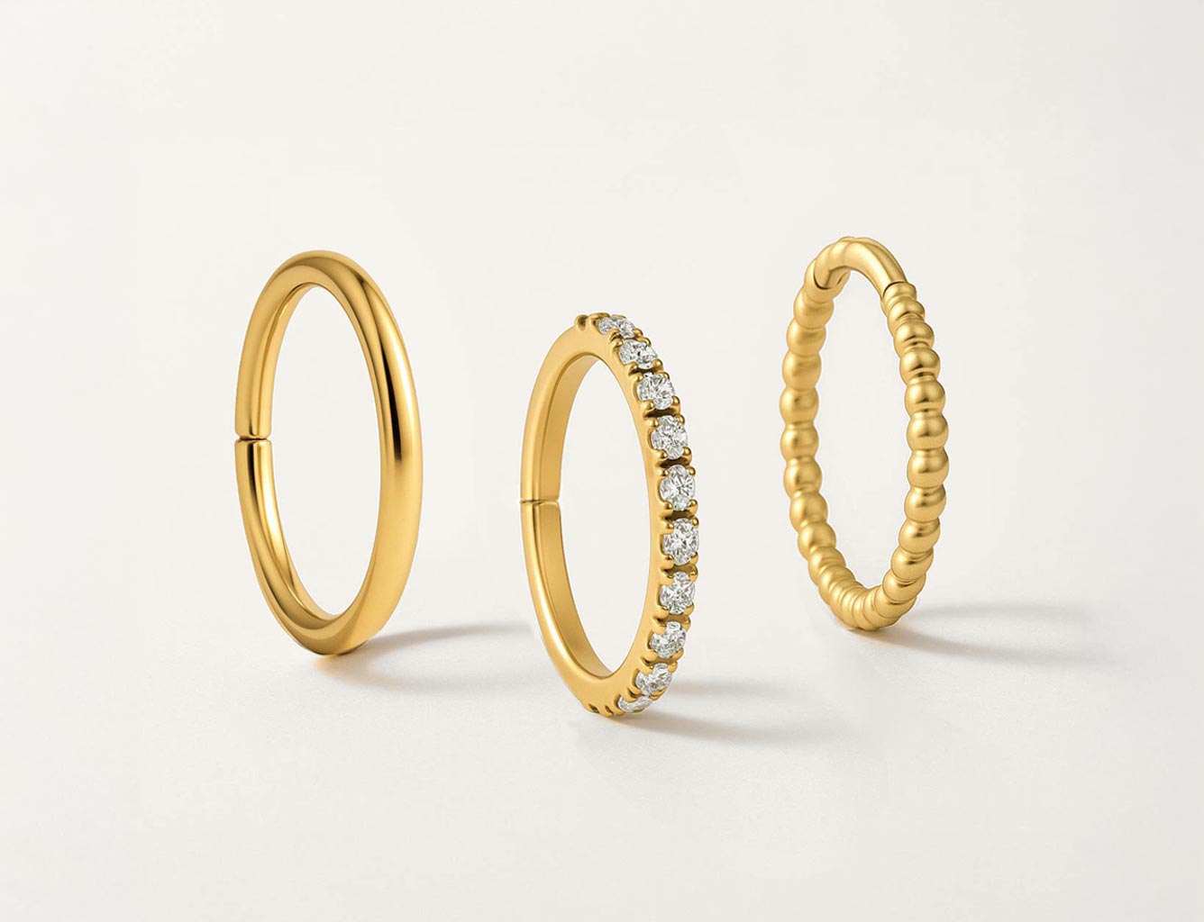 14K Gold Single Earring - AMYO Jewelry