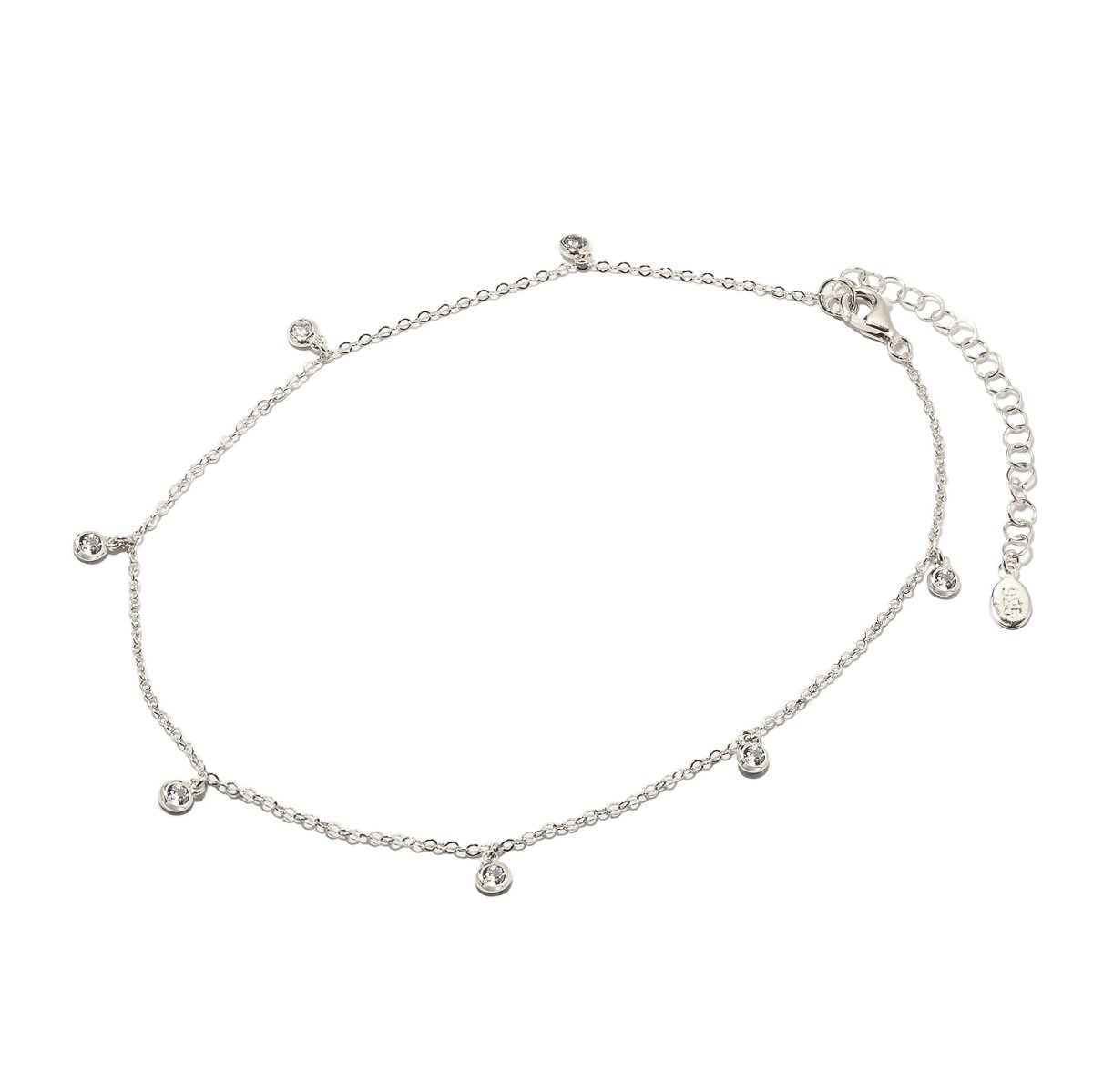 Sterling Silver Oval Link Ankle selling Bracelet, Anklet all sizes, 925 sterling