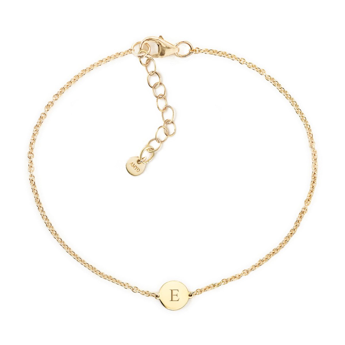 Individual Engraving - newest Dainty Bracelet in Gold