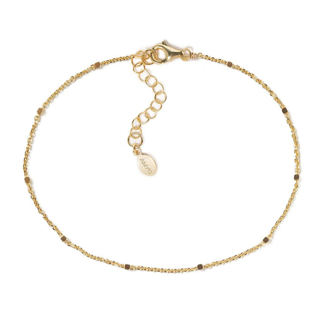 Gold Bracelets, Oli Dainty Bead Bracelet