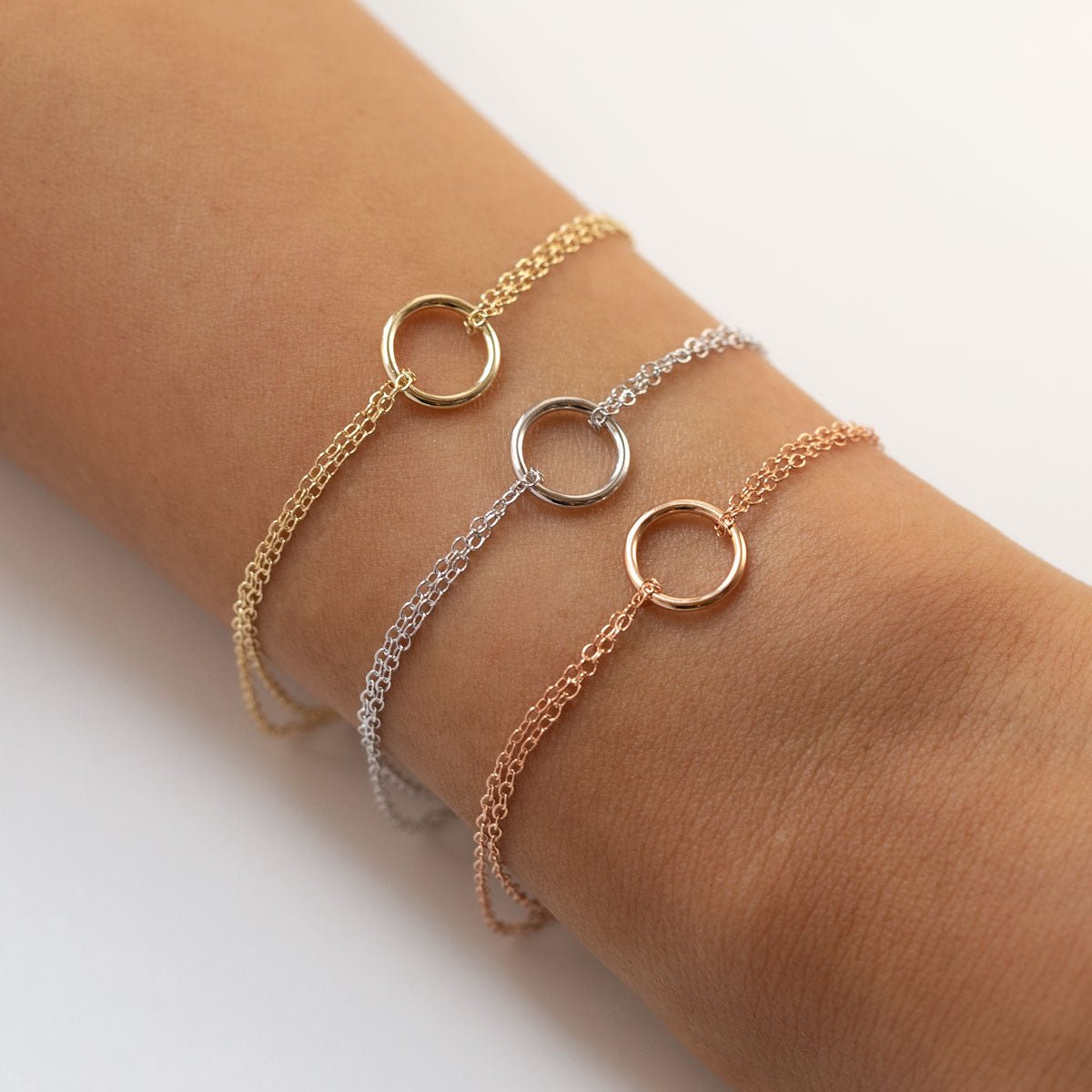 Line Hammered Open Circle Bracelet, Karma Bangle, Gold Filled Bracelet, Dainty Gold Bracelet, Minimalist 2024 Bracelet, Stackable | Unity Bangle