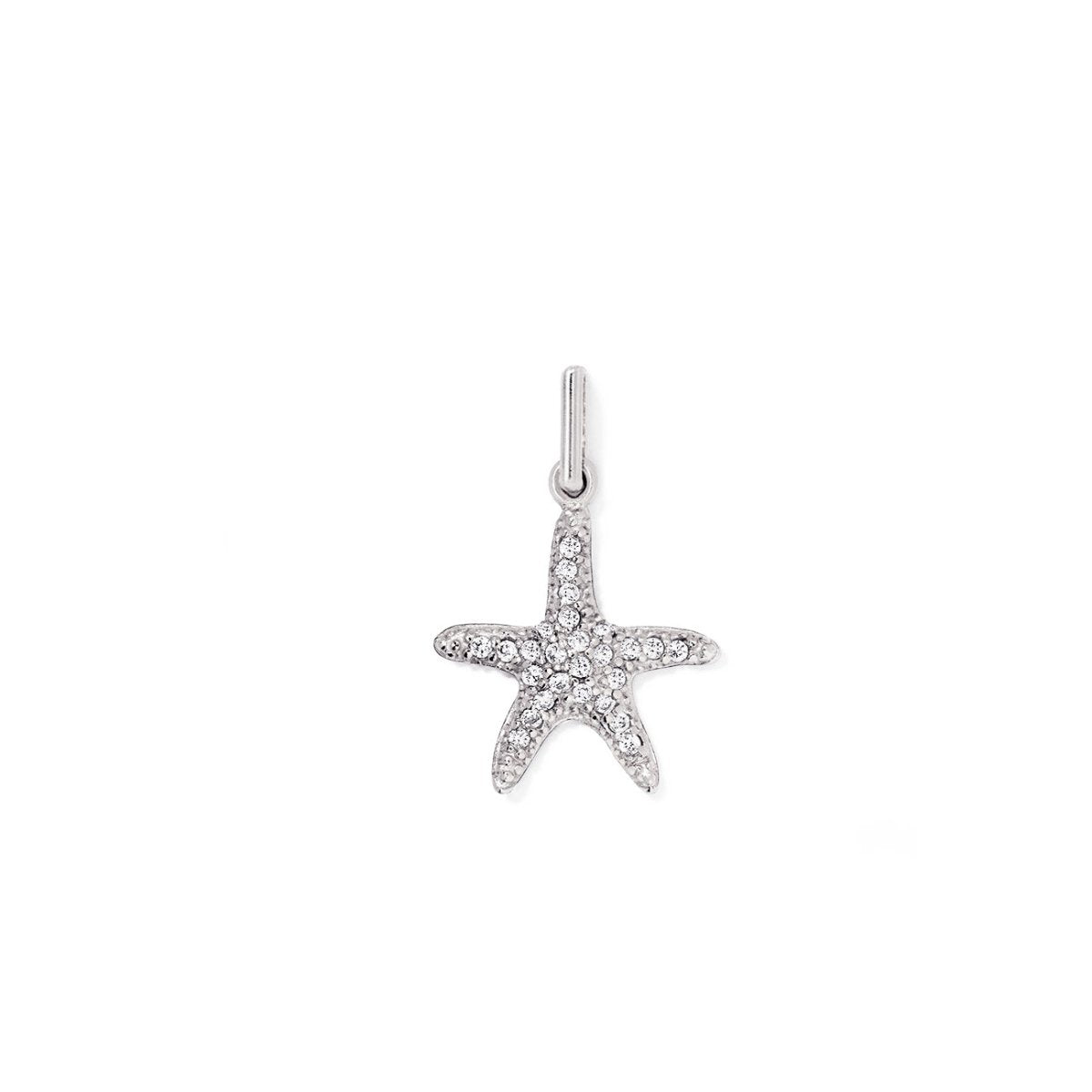 Large Pavé Starfish Charm