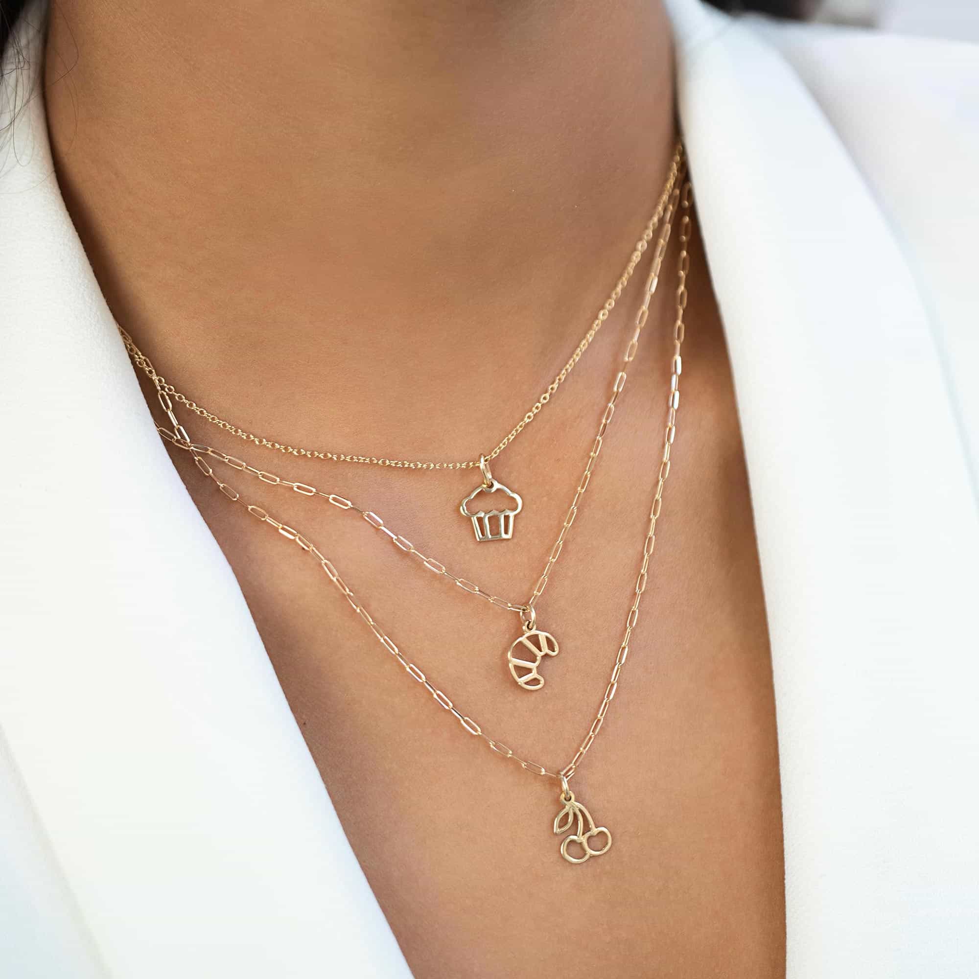 Mini Croissant Charm