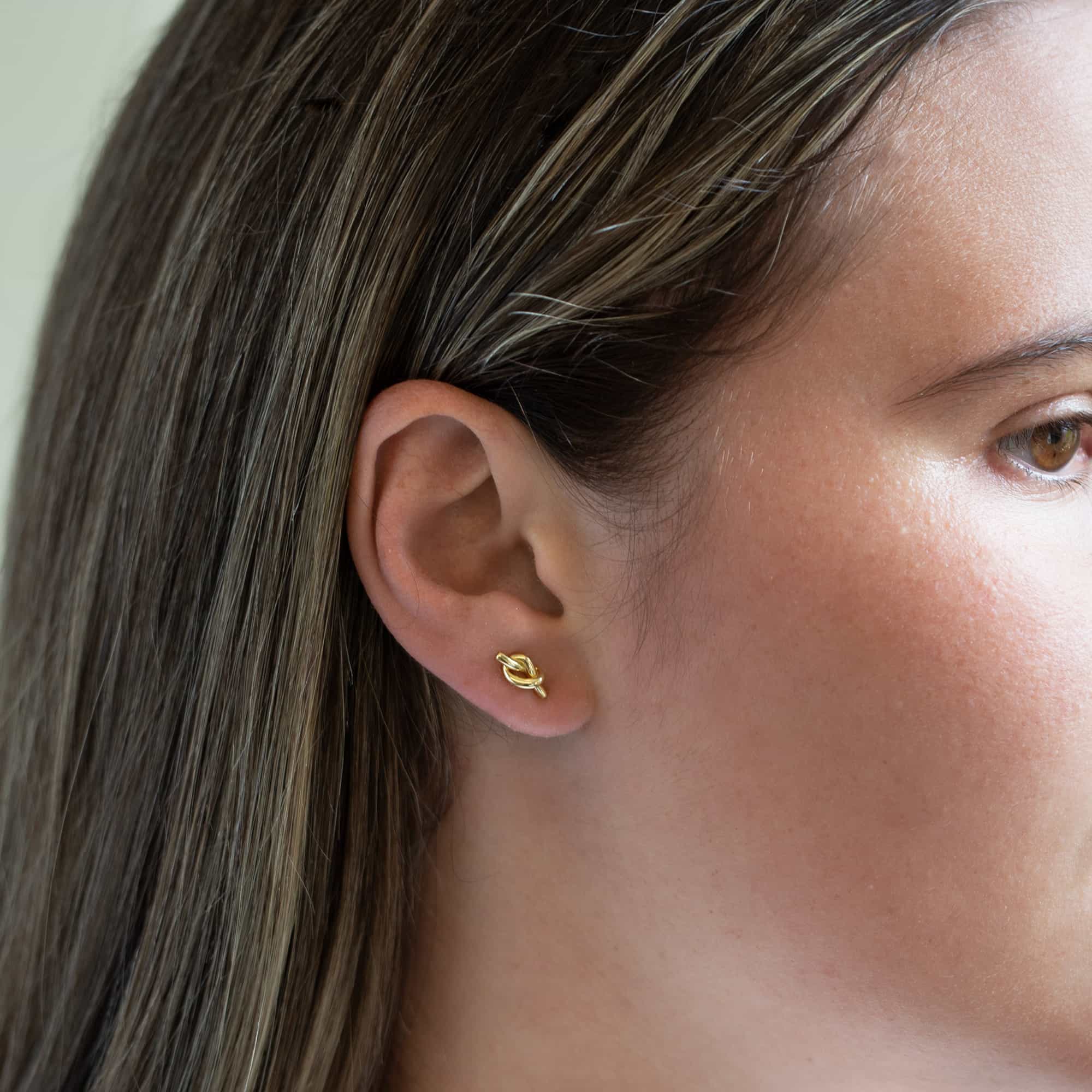 Knot Stud Earrings