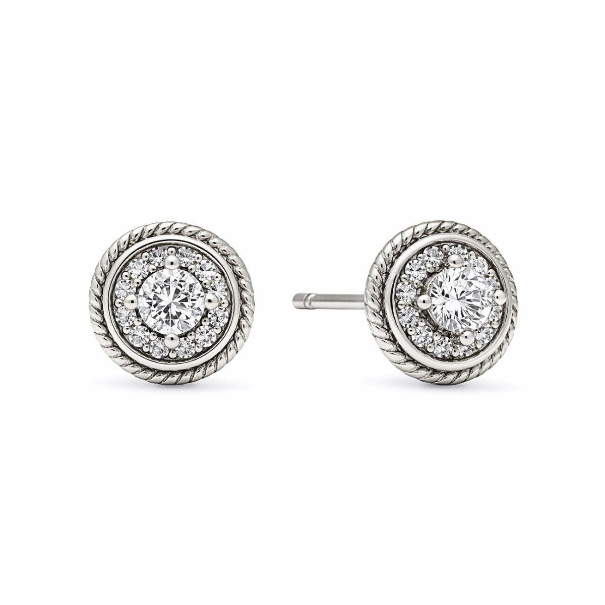 Solitaire Halo Rope Studs