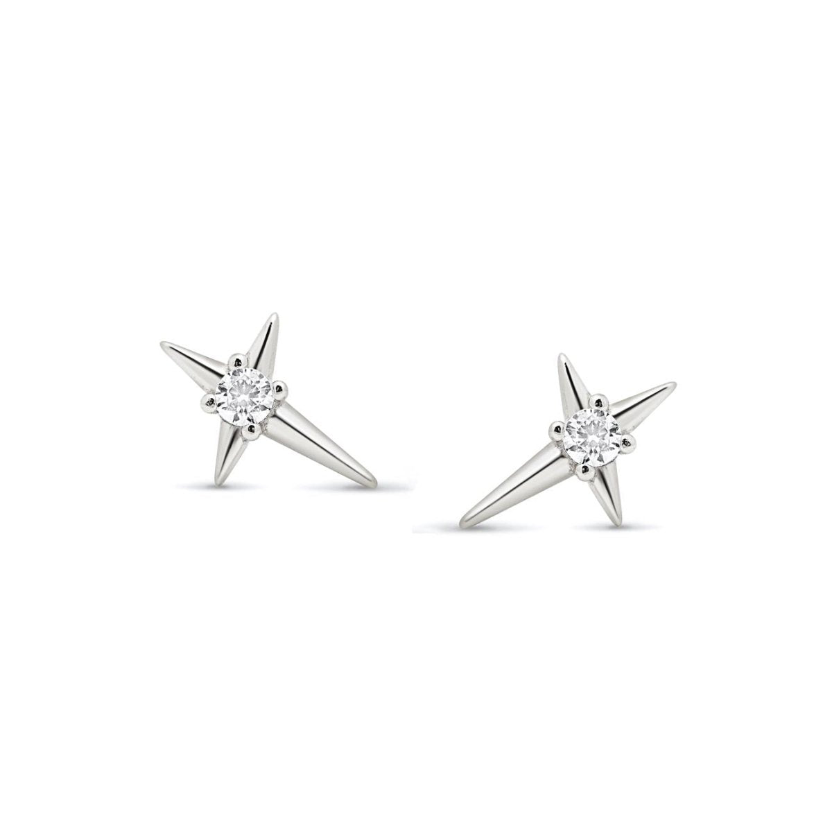 Tiny Shooting Star Studs