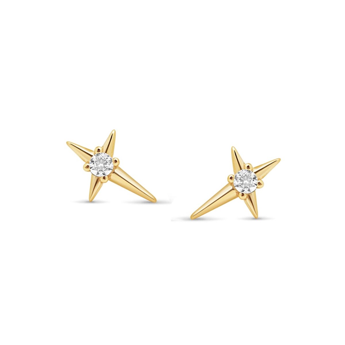 Tiny Shooting Star Studs