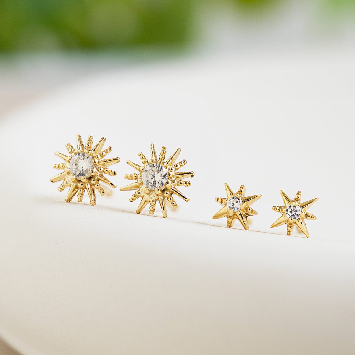 Tiny Starburst Studs
