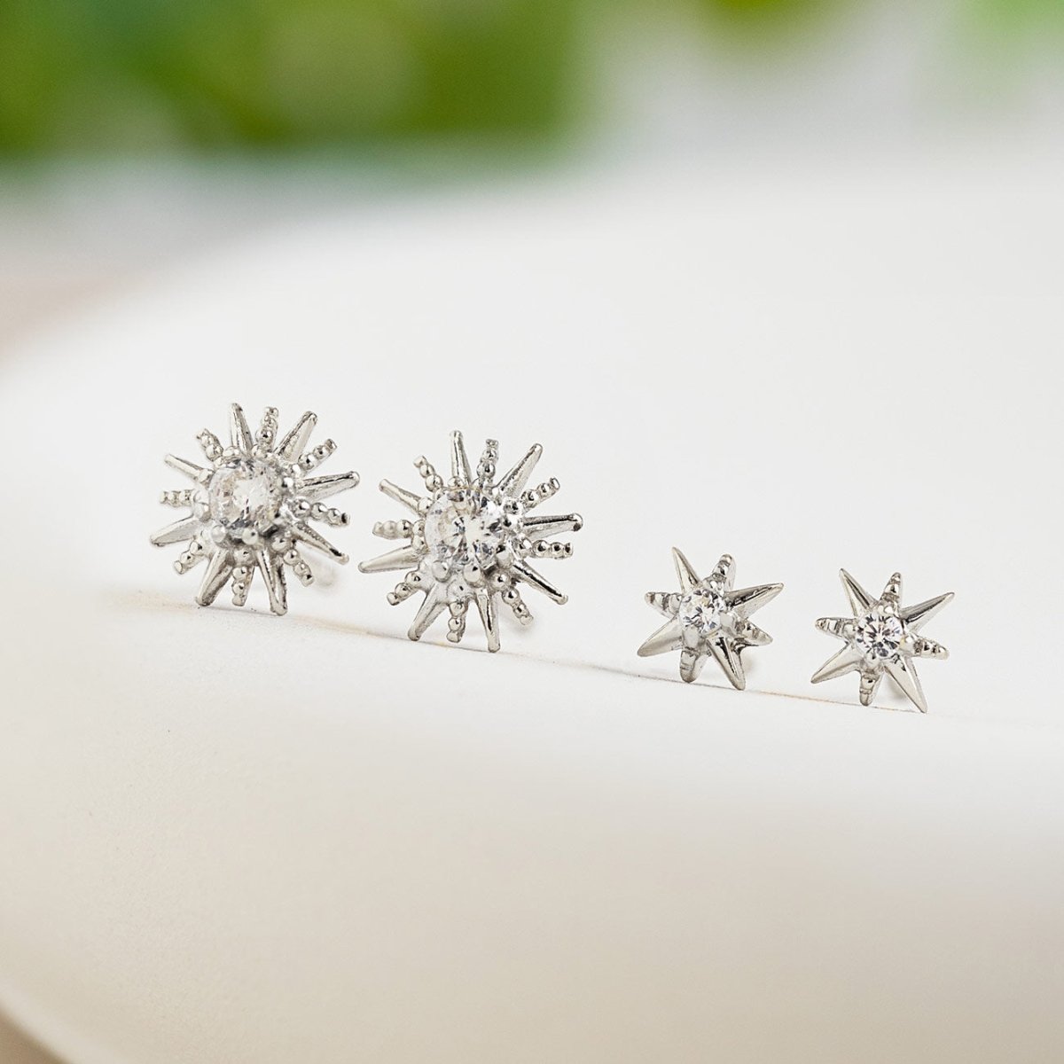 Tiny Starburst Studs