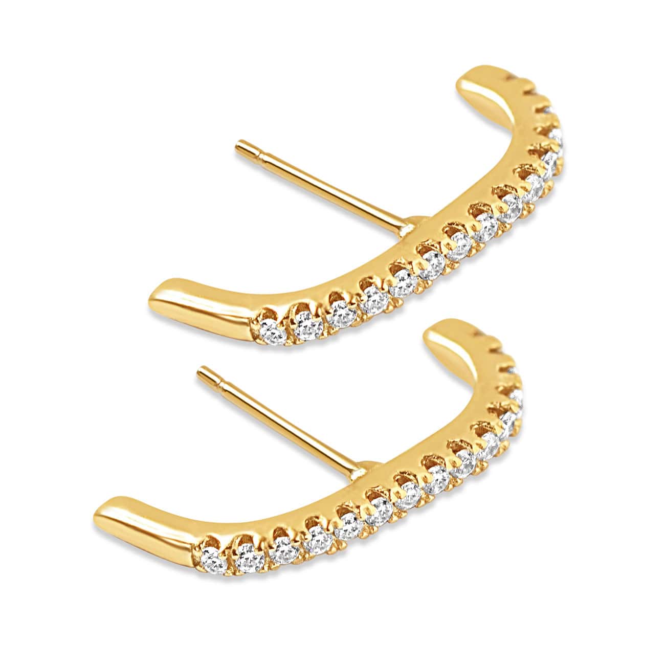 Pavé Suspender Earrings