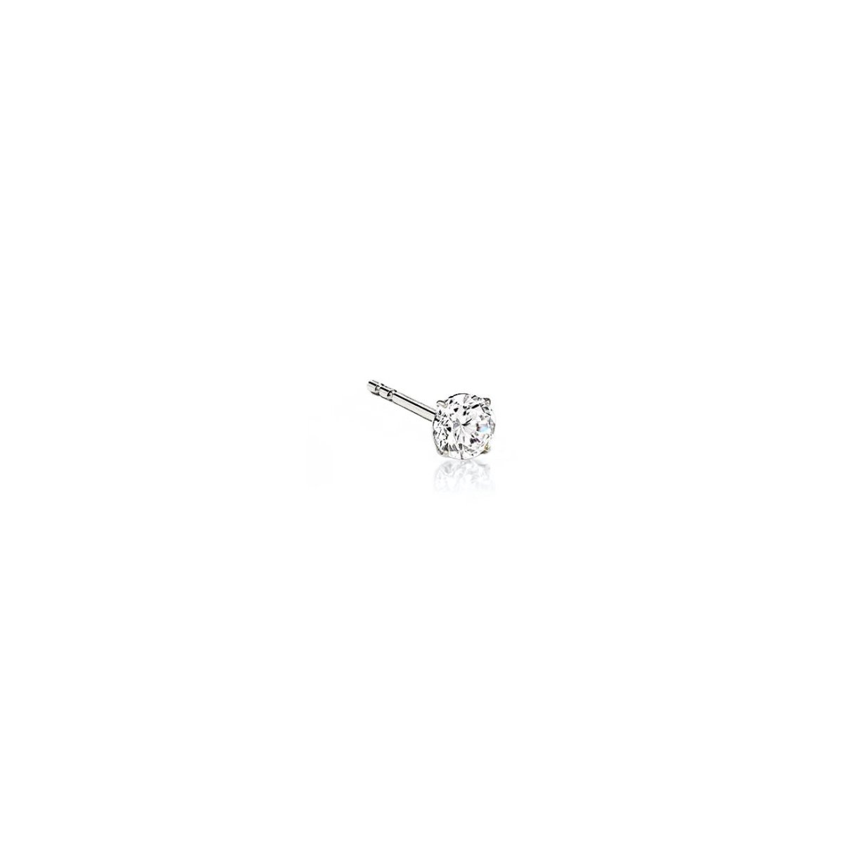 Single Tiny Diamond Stud