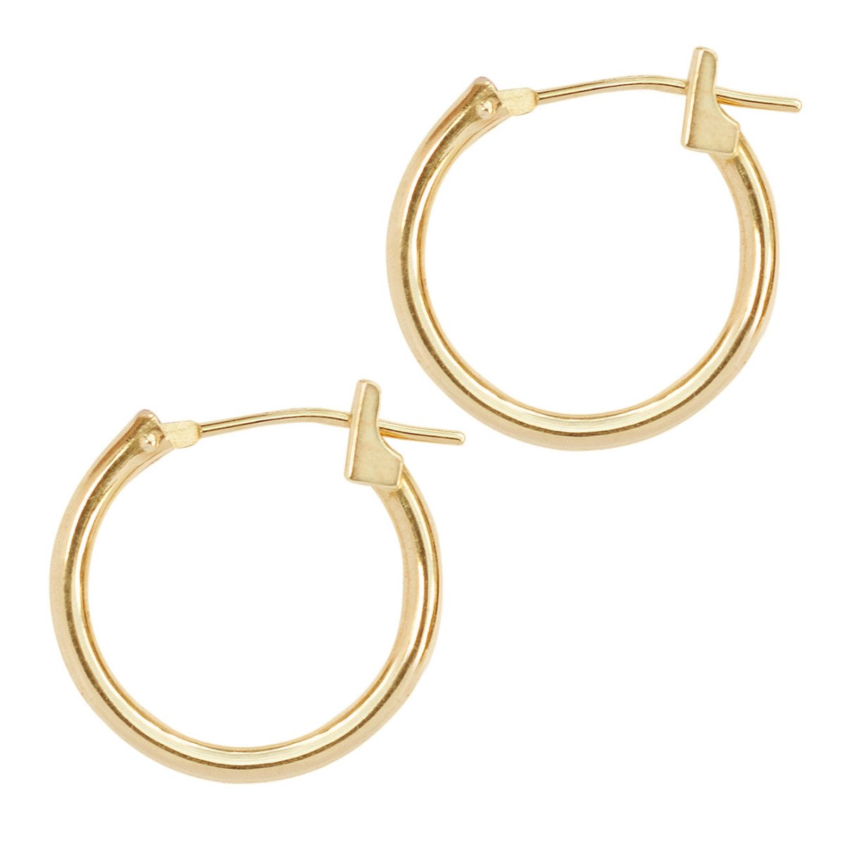 Small Hoop Earrings, 14K Gold Earrings, Hoop Earrings – AMYO Jewelry