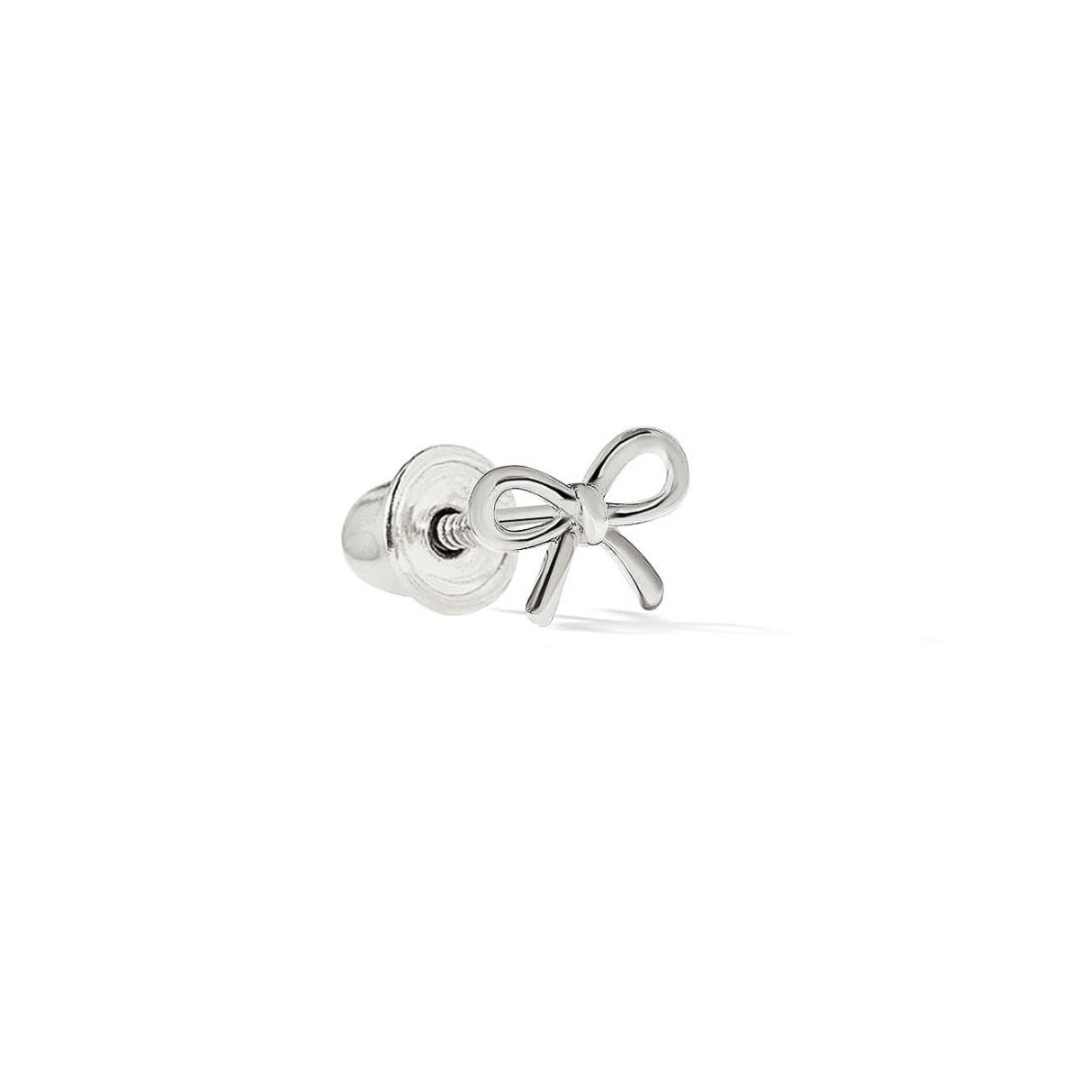 Tiny Bow Single Stud