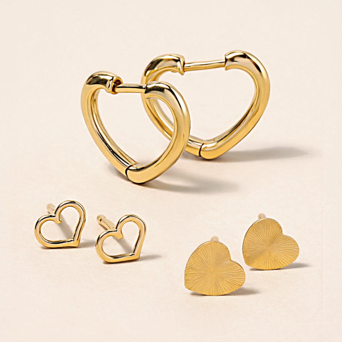 Open Heart Studs