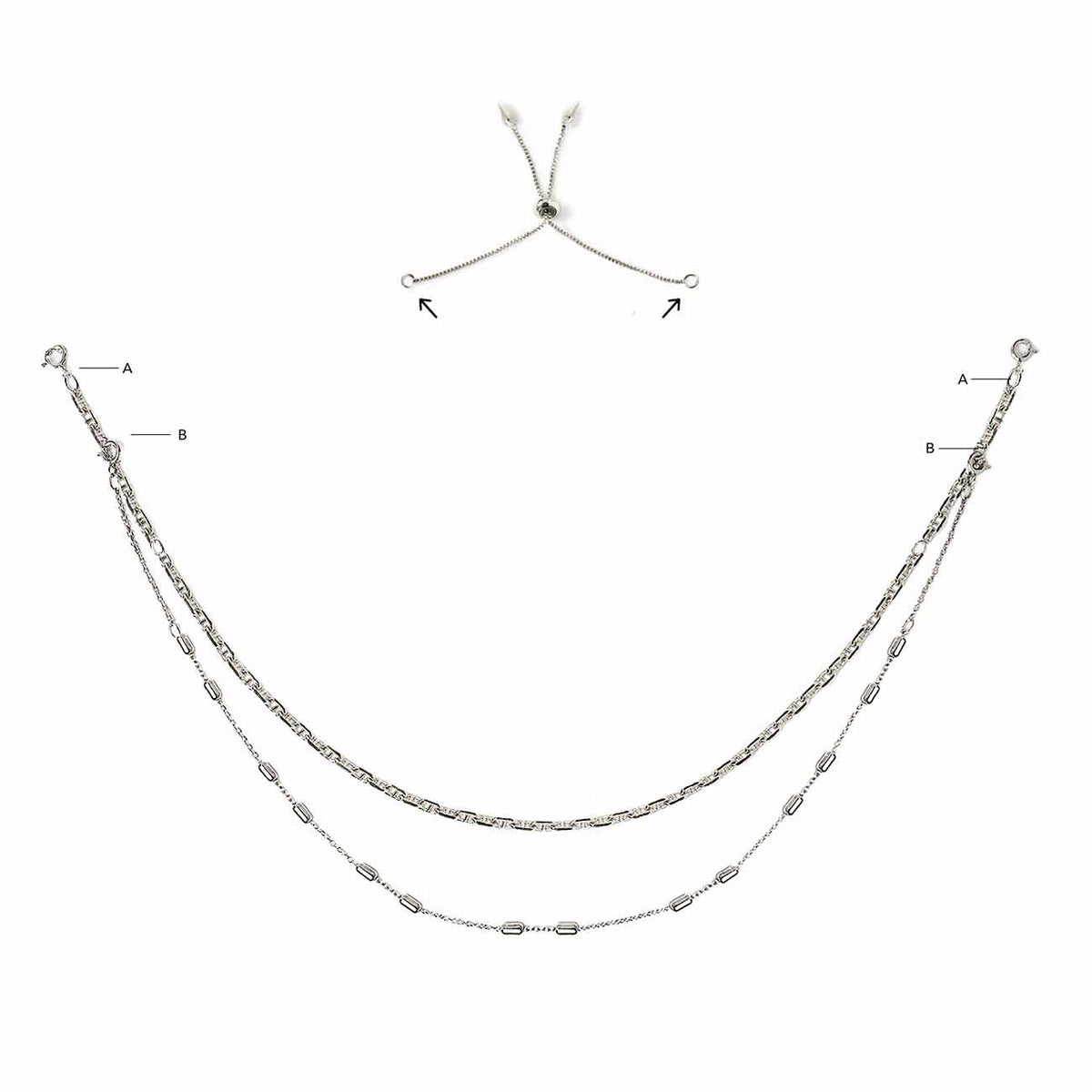 Choker Necklace Extender, Jewelry Extension Gold – AMYO Bridal