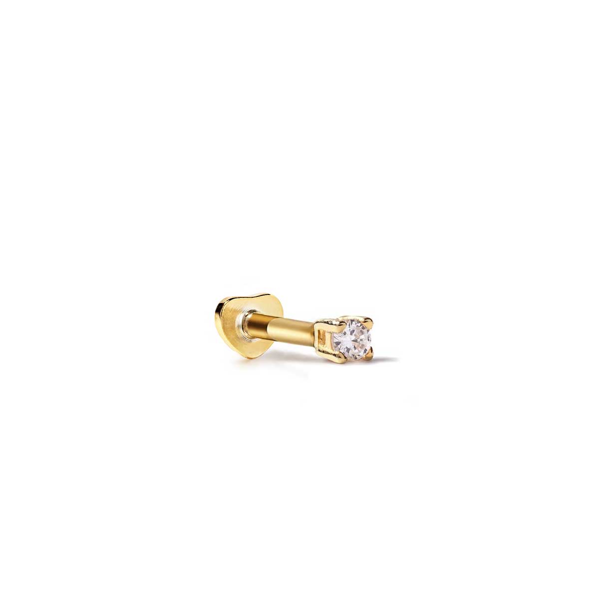 Tiny Crystal Flat Back Stud