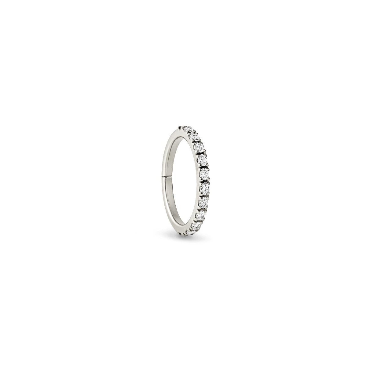 Cartilage Pavé Hoop Earring