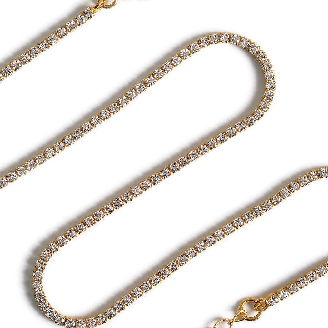 Tory Classic Crystal Choker, Necklaces - AMY O. Jewelry