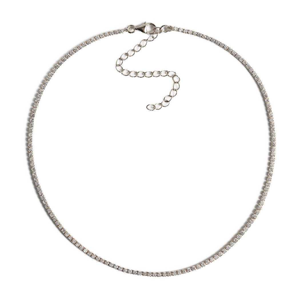 Tory Classic Crystal Choker, Necklaces - AMY O. Jewelry