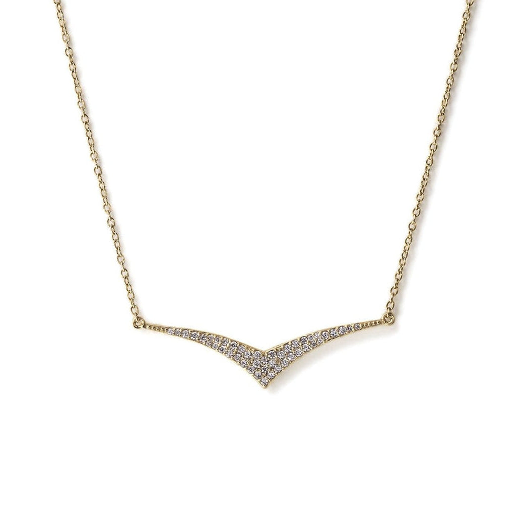 Paloma Crystal Necklace, Necklaces - AMY O. Jewelry