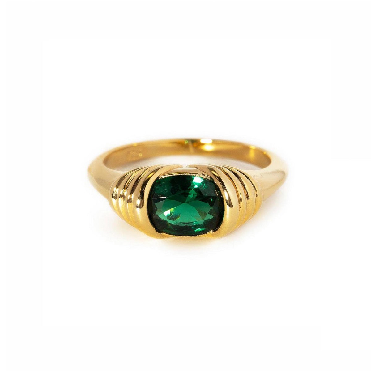 Legacy Gemstone Statement Ring Emerald