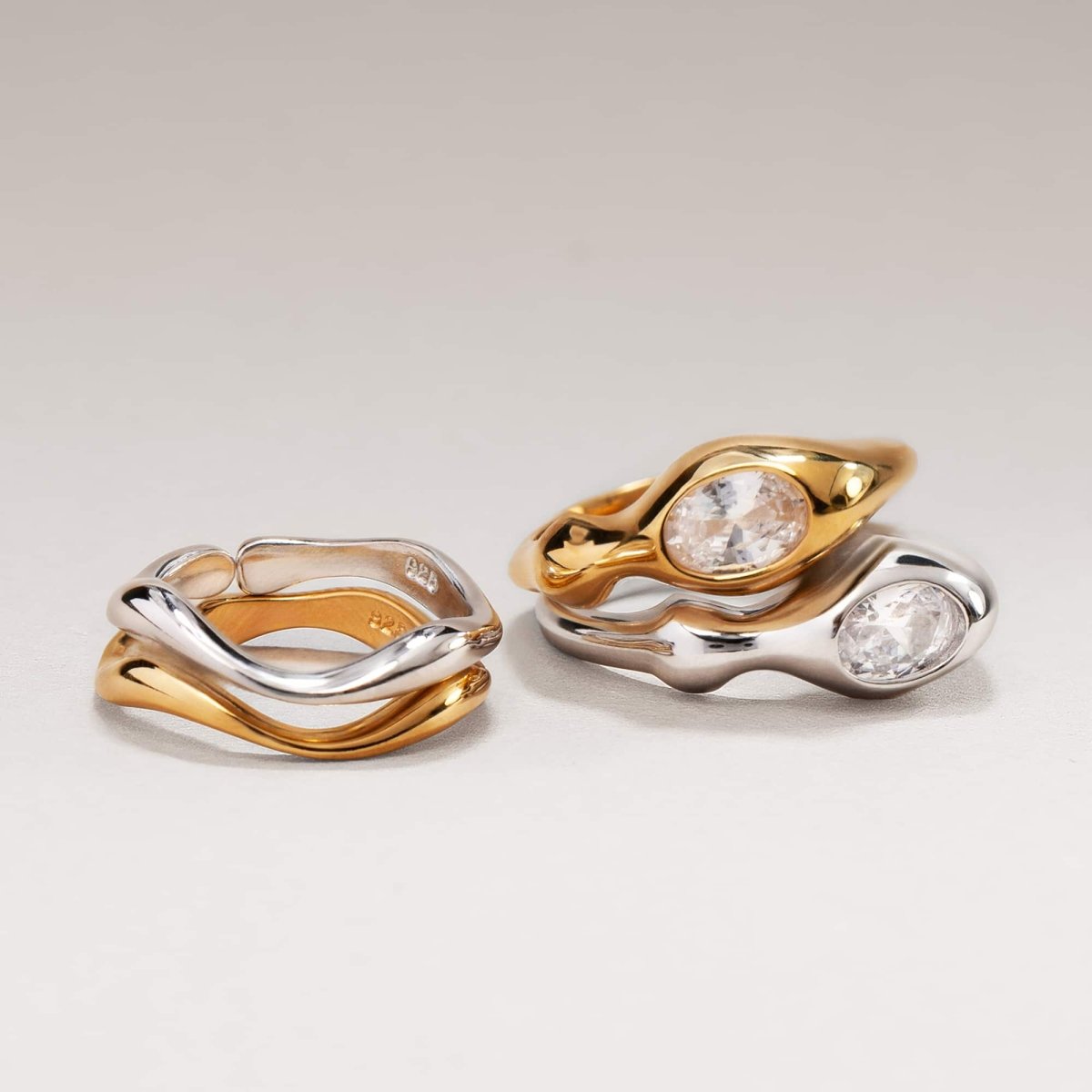 Dali Wave Stacking Ring