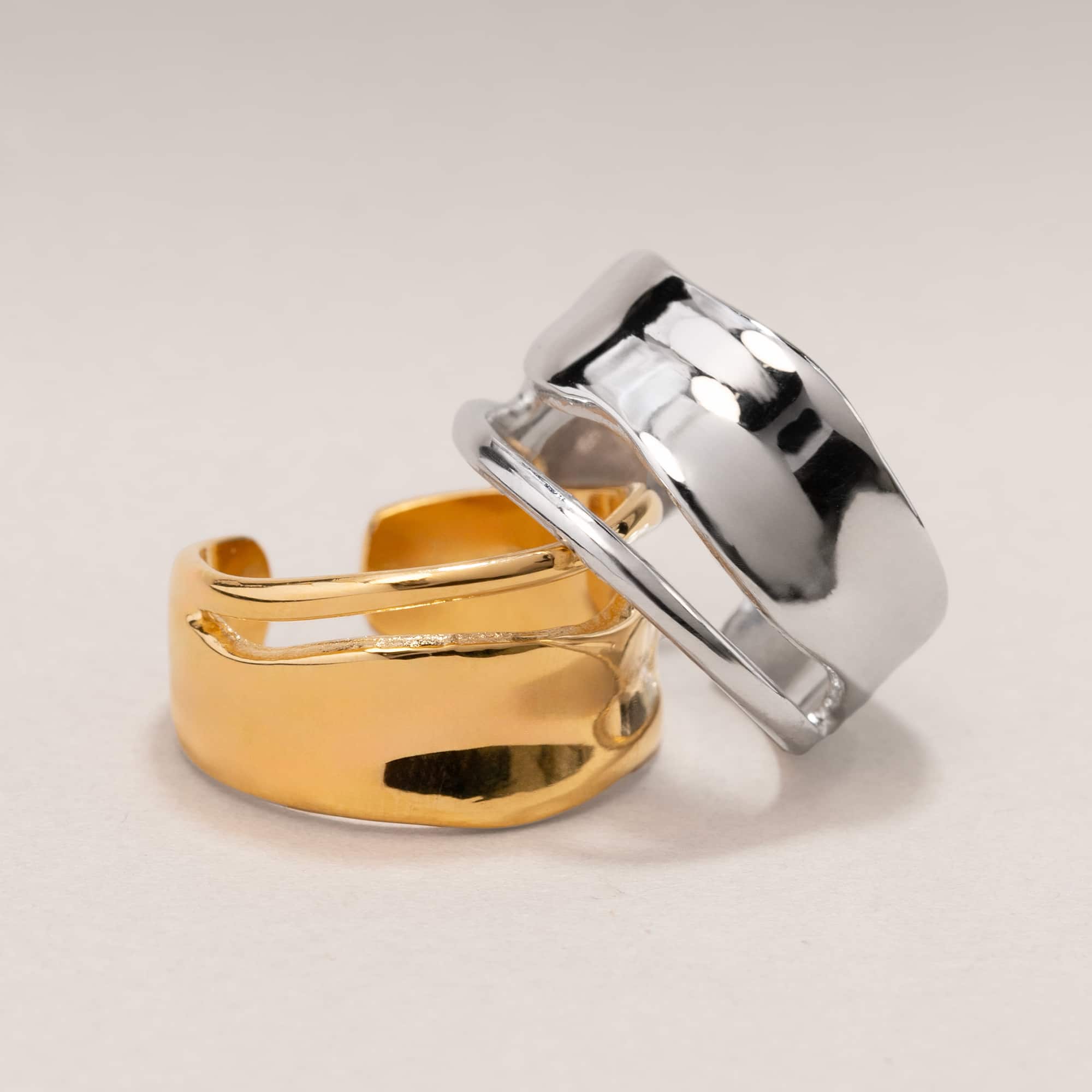 Dali Melted Statement Ring