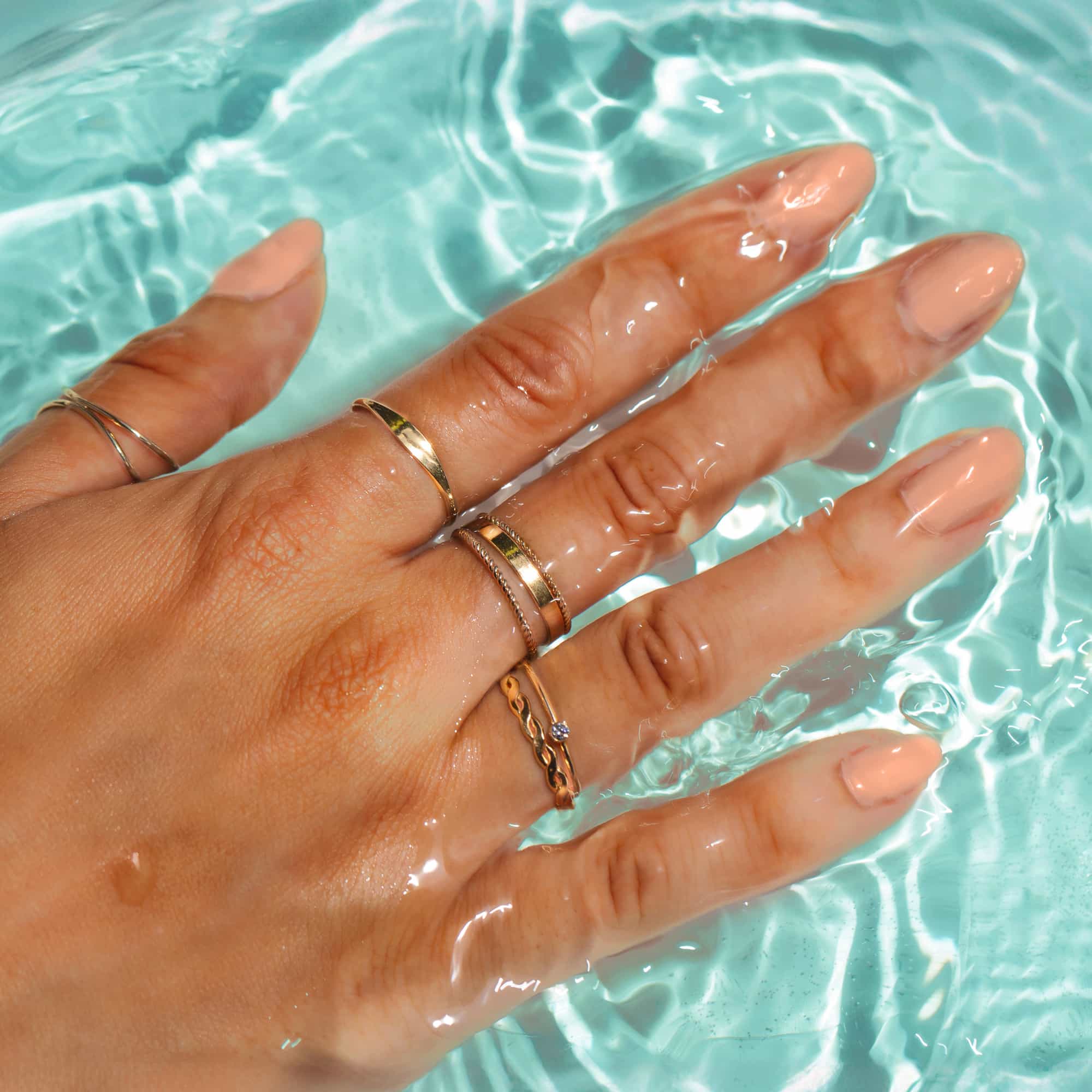 Petite Solitaire Ring