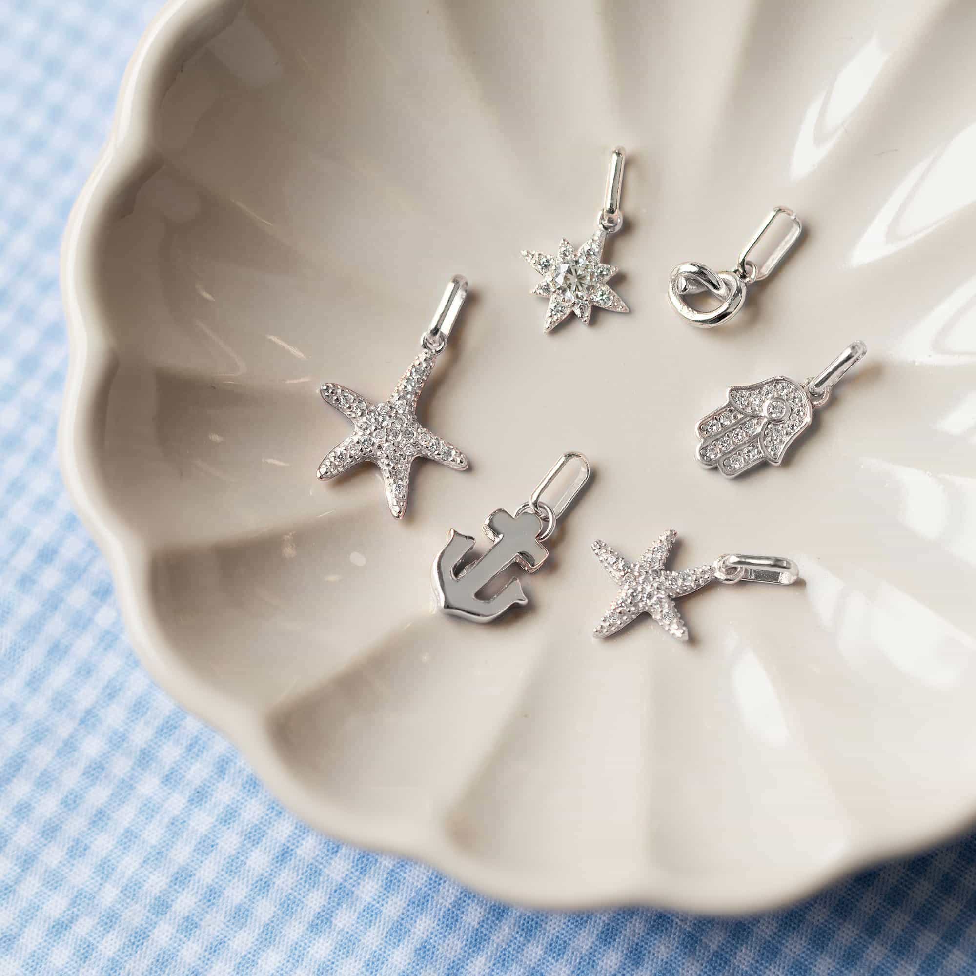 Pavé Starburst Charm