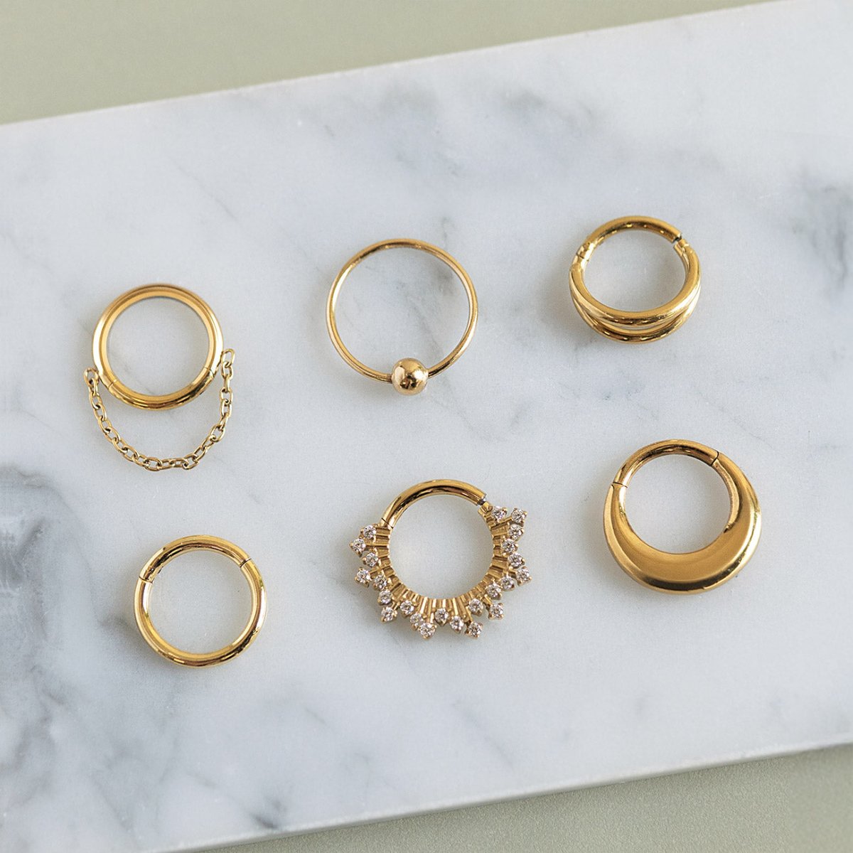 Seamless Clicker Chain Hoop