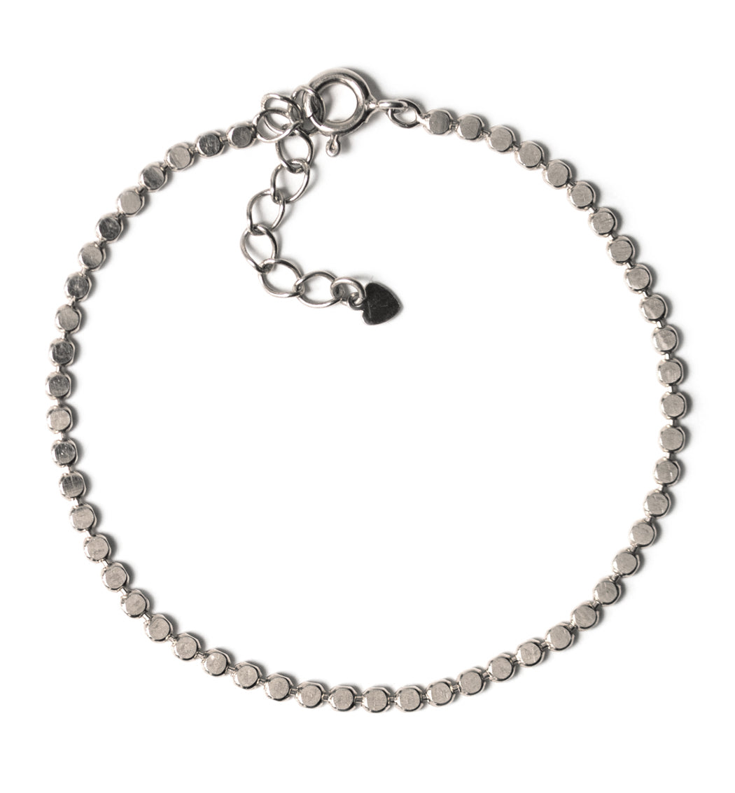 Sterling Silver Bracelet for Women, Stacking Bracelet, Minimalist