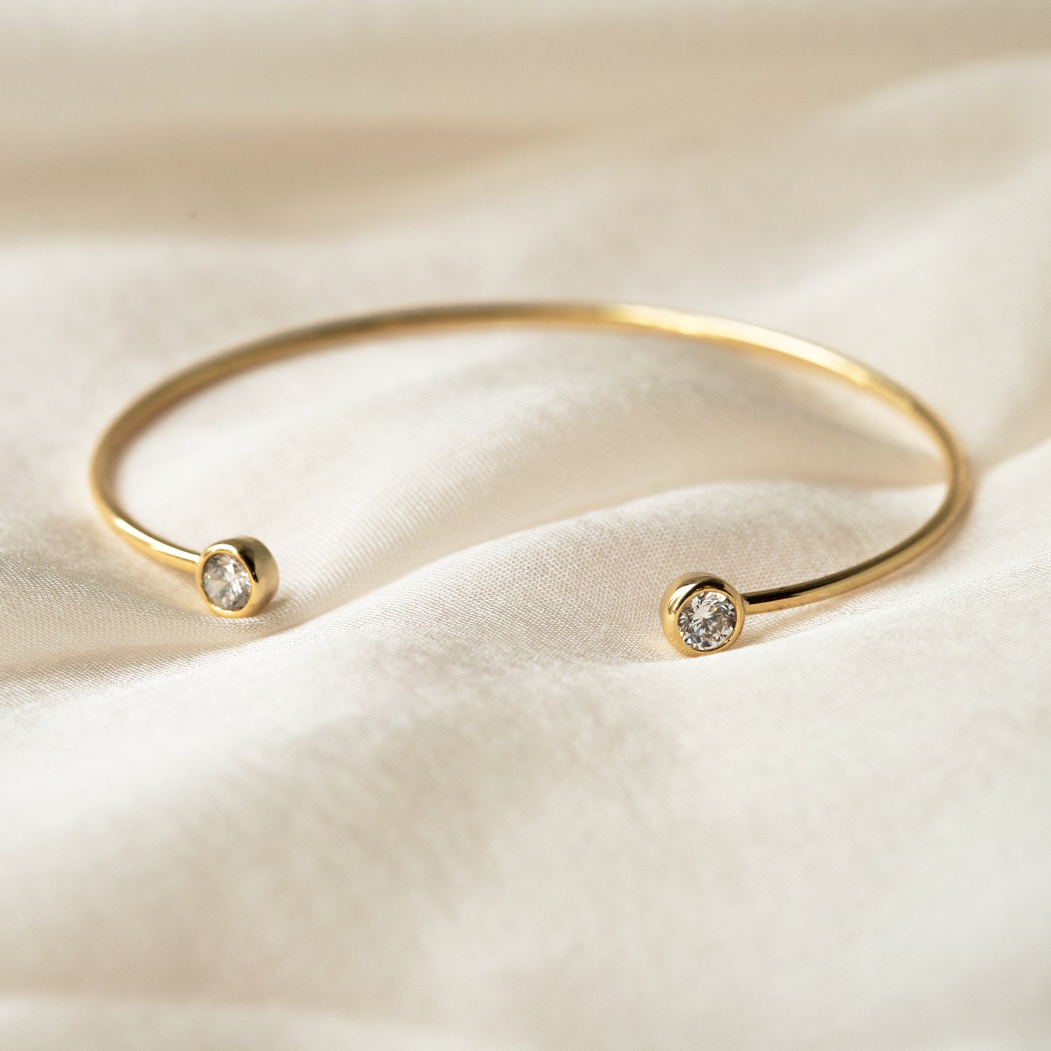 Shay Crystal Cuff Bracelet, Bracelets - AMY O. Jewelry