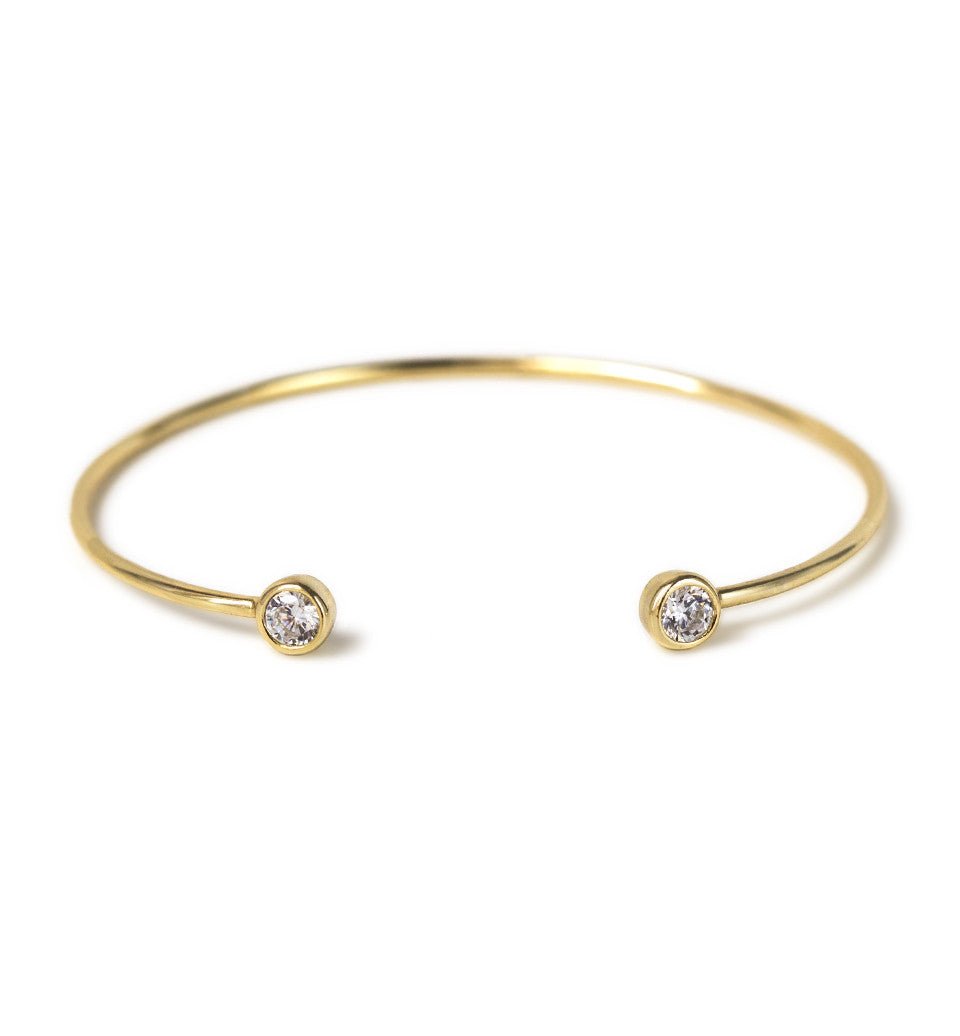 Shay Crystal Cuff Bracelet, Bracelets - AMY O. Jewelry