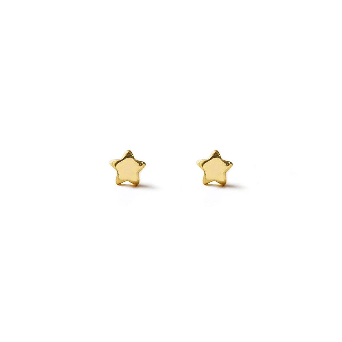Dainty Gold Star Earrings Set, 2nd & 3rd Hole Earrings