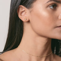 Celeste Star Dainty Studs, Earrings - AMY O. Jewelry