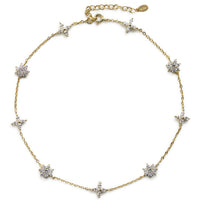 Esme Fleur Crystal Choker, Necklaces - AMY O. Jewelry