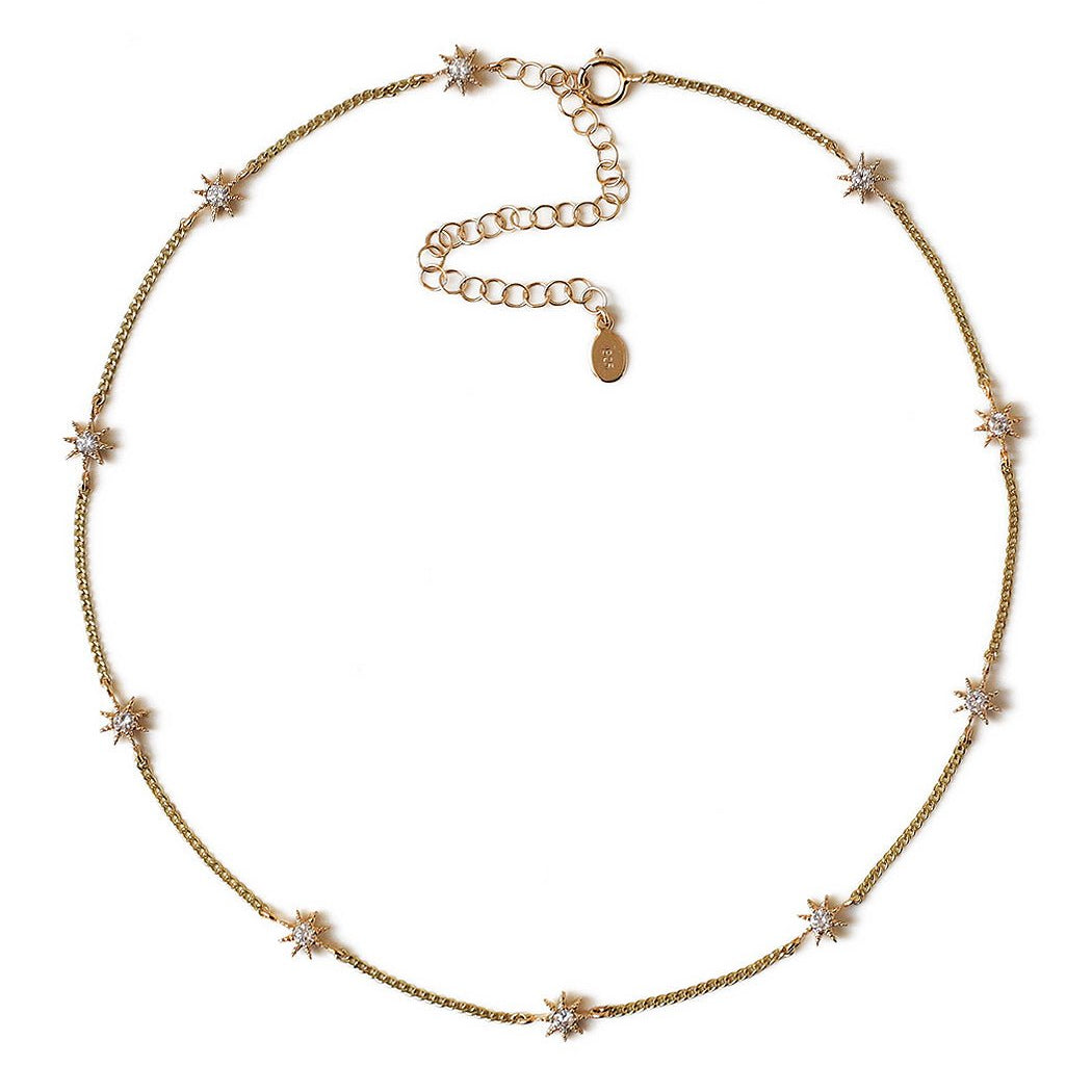 Stella Starburst Choker, Necklaces - AMY O. Jewelry