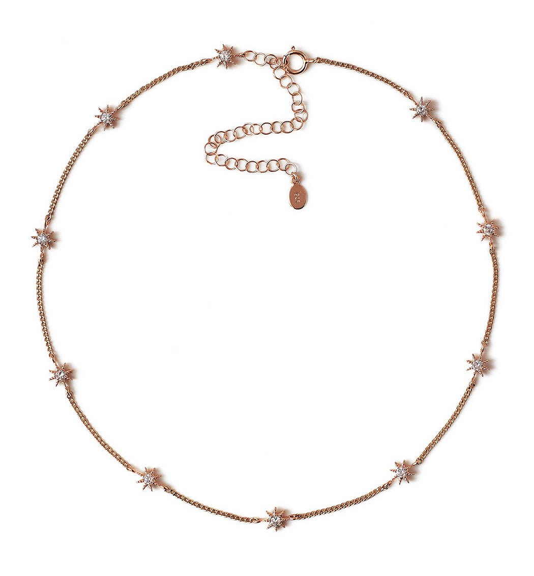 Stella Starburst Choker, Necklaces - AMY O. Jewelry