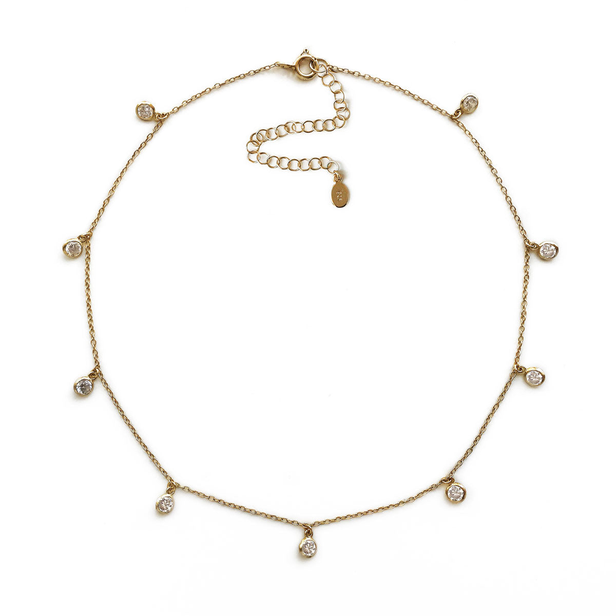 Crystal Necklace Women's Choker Necklace AMY O Jewelry – AMYO