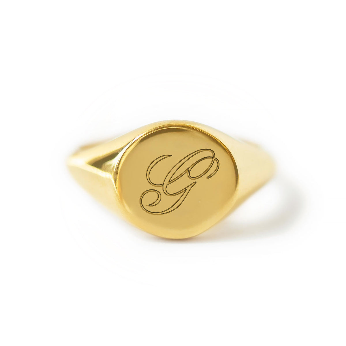 Initial Signet Ring