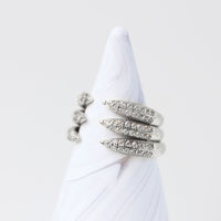 Claw Pave Ring