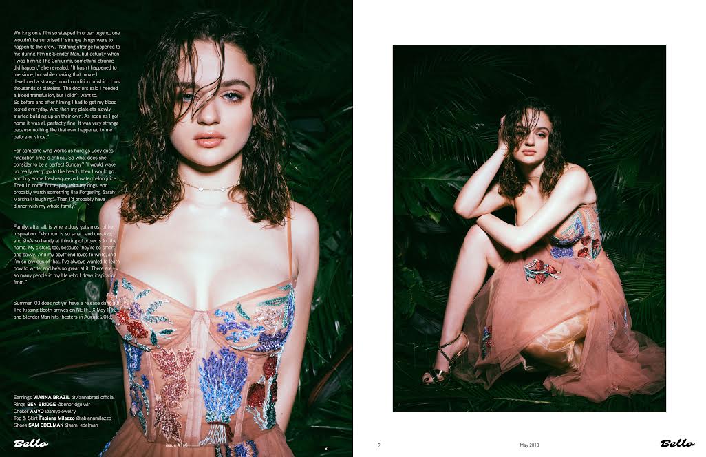 Joey King wears Dainty Crystal Choker