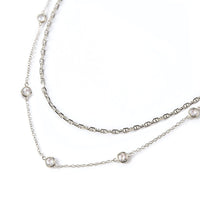 Marina Crystal Chain Layered Duo