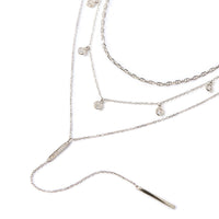 Marina Dangle Crystal Lariat Trio