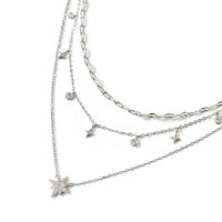 Stella Dangle Crystal Layered Trio