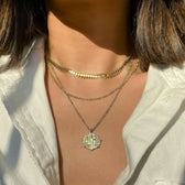 Gold Chain Necklace Women, Cleo Chain Necklace