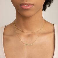 Name Bar Necklace