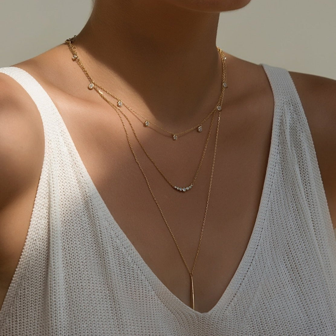Needle Necklace